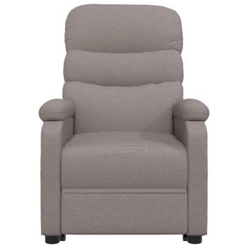 Relaxsessel Taupe Stoff