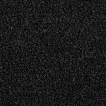Fußmatte Schwarz 50x80 cm Kokosfaser Getuftet