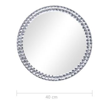 Wandspiegel 40 cm Hartglas