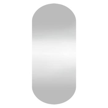 Wandspiegel 35x80 cm Glas Oval