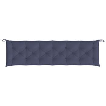 Gartenbank-Auflage Marineblau 200x50x7 cm Oxford-Gewebe