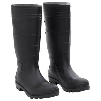 ARDEBO.de - Gummistiefel Schwarz Größe 43 PVC
