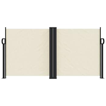 Seitenmarkise Ausziehbar Creme 120x600 cm