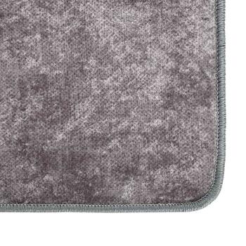 Teppich Waschbar Grau 400x300 cm