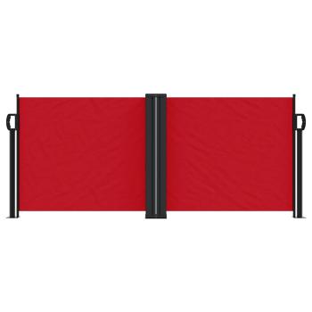 Seitenmarkise Ausziehbar Rot 100x1000 cm