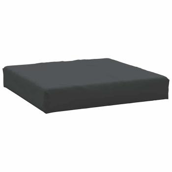 Palettenkissen 3-tlg. Schwarz Oxford-Gewebe