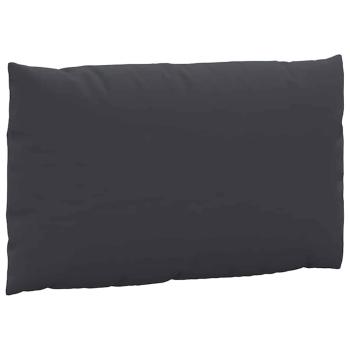 Palettenkissen 3-tlg. Schwarz Oxford-Gewebe
