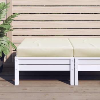 ARDEBO.de - Palettenkissen Creme 60x60x9,5 cm Oxford-Gewebe