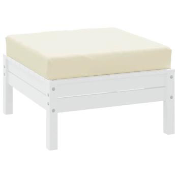 Palettenkissen Creme 60x60x9,5 cm Oxford-Gewebe