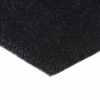 Fußmatte Schwarz 60x90 cm Kokosfaser Getuftet