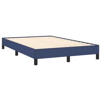 Bettgestell ohne Matratze Blau 120x190 cm Stoff