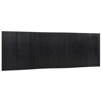 Paravent Schwarz Breite 600 cm Höhe 165 cm Bambus