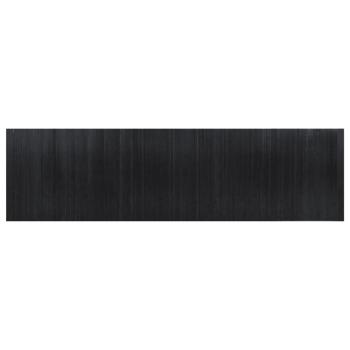 Paravent Schwarz Breite 600 cm Höhe 165 cm Bambus