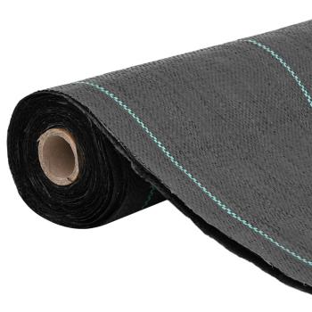 Unkrautmembran Schwarz 1,5 x 50 m PP
