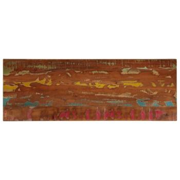 ARDEBO.de - Tischplatte 140x50x2,5 cm Rechteckig Altholz Massiv