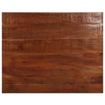 ARDEBO.de - Tischplatte 100x80x2,5 cm Rechteckig Altholz Massiv