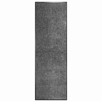 ARDEBO.de - Fu?matte Waschbar Anthrazit 60x180 cm