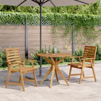 ARDEBO.de - 3-tlg. Garten-Essgruppe Massivholz Akazie