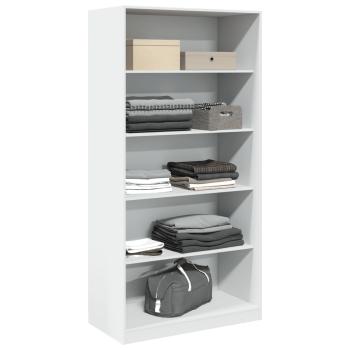 Kleiderschrank Wei? 100x50x200 cm Holzwerkstoff