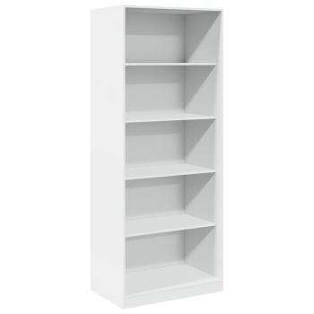 Kleiderschrank Wei? 80x50x200 cm Holzwerkstoff