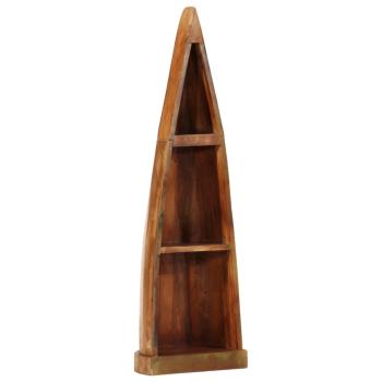 ARDEBO.de - Regal Boot-Look 39x27x127 cm Altholz Massiv
