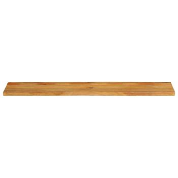 Tischplatte mit Baumkante 160x30x2,5 cm Massivholz Mango