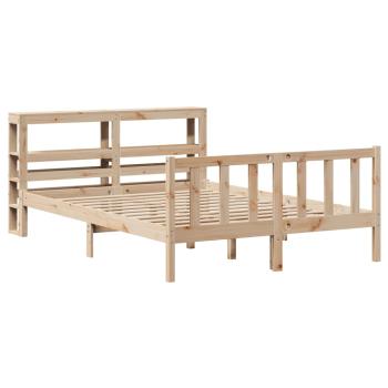 Massivholzbett ohne Matratze 160x200 cm Kiefernholz
