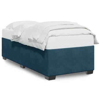 Bettgestell Blau 90x200 cm Samt