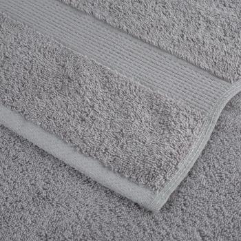 Premium Handtücher SOLUND 10 Stk. Grau 50x100 cm 600 g/m²
