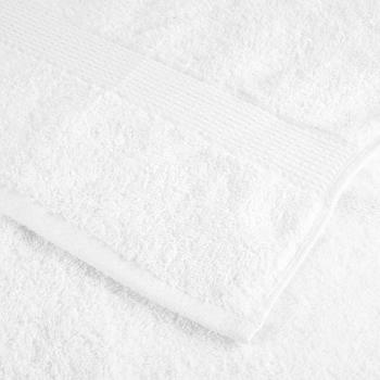 Premium Saunatücher SOLUND 10 Stk. Weiß 80x200 cm 600 g/m²