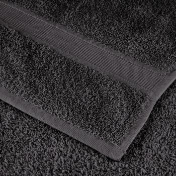 Premium Badetücher SOLUND 50 Stk. Anthrazit 100x150 cm 600 g/m²