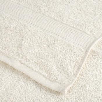 Premium Badetücher SOLUND 10 Stk. Creme 100x150 cm 600 g/m²