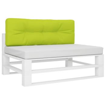 Palettenkissen Knallgrün 120x40x12 cm Stoff