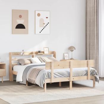 ARDEBO.de - Massivholzbett ohne Matratze 150x200 cm Kiefernholz