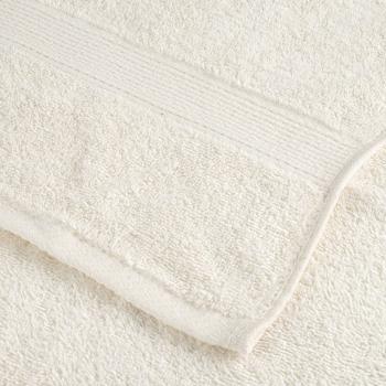 Premium-Saunatücher SOLUND 4 Stk. Cremeweiß 80x200 cm 600 g/m²