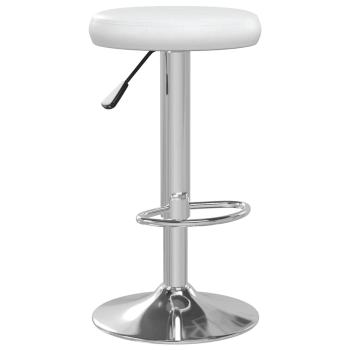 Barhocker 2 Stk. Wei? Kunstleder