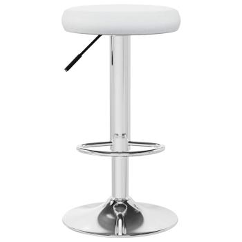 Barhocker 2 Stk. Wei? Kunstleder
