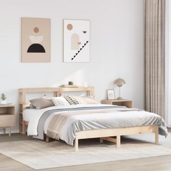 ARDEBO.de - Massivholzbett ohne Matratze 140x190 cm Kiefernholz