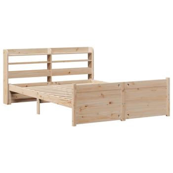 Bettgestell mit Kopfteil ohne Matratze 150x200 cm