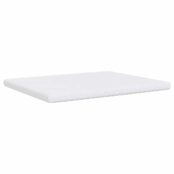 Schaumstoffmatratze Weiß 200x220 cm 7-Zonen Härtegrad 20 ILD