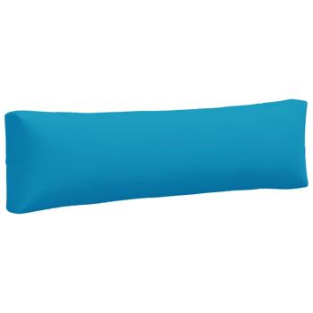 Palettenkissen 2-tlg. Hellblau Stoff