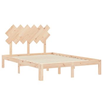 Bettgestell ohne Matratze Klein Doppelbett Massivholz Kiefer