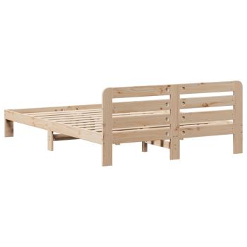 Massivholzbett ohne Matratze 160x200 cm Kiefernholz