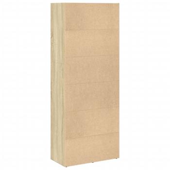 B?cherregal Sonoma-Eiche 60x30x152 cm Holzwerkstoff