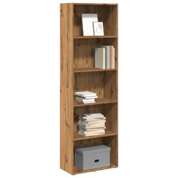 ARDEBO.de - Bücherregal Artisan-Eiche 60x30x189 cm Holzwerkstoff