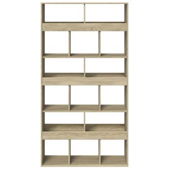 Raumteiler Sonoma-Eiche 100x33x187,5 cm Holzwerkstoff