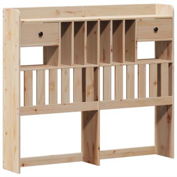 Massivholzbett ohne Matratze 135x190 cm Kiefernholz