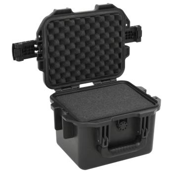 Koffer für Flugreise Tragbar Schwarz 30x24,5x20 cm PP
