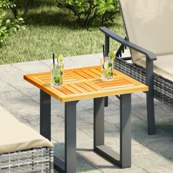 ARDEBO.de - Tischplatte 50x50x2 cm Quadratisch Massivholz Akazie