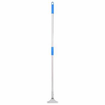 Wasserschieber mit Stiel 60x122,5 cm Stahl und Gummi